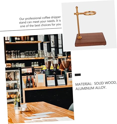 Miniatura 8 de ARTIBETTER Soporte de café con soporte para filtro de café, cafetera de vertido lento, máquina de café manual, cafetera, cafetera, para el hogar,