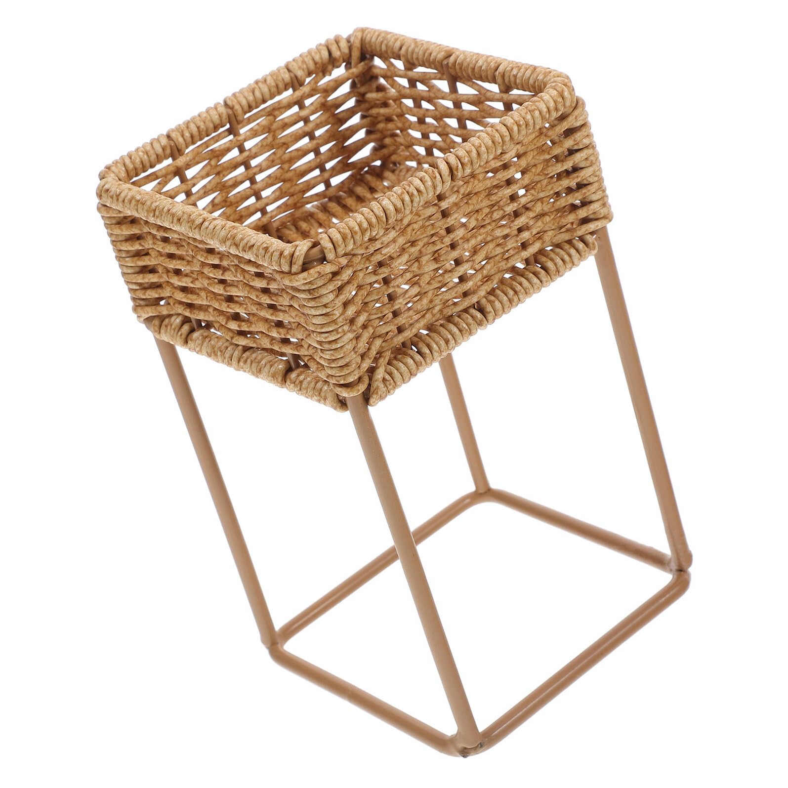 Support pour plantes d’intérieur Anneome en bois naturel avec étagère à fleurs multi-niveaux