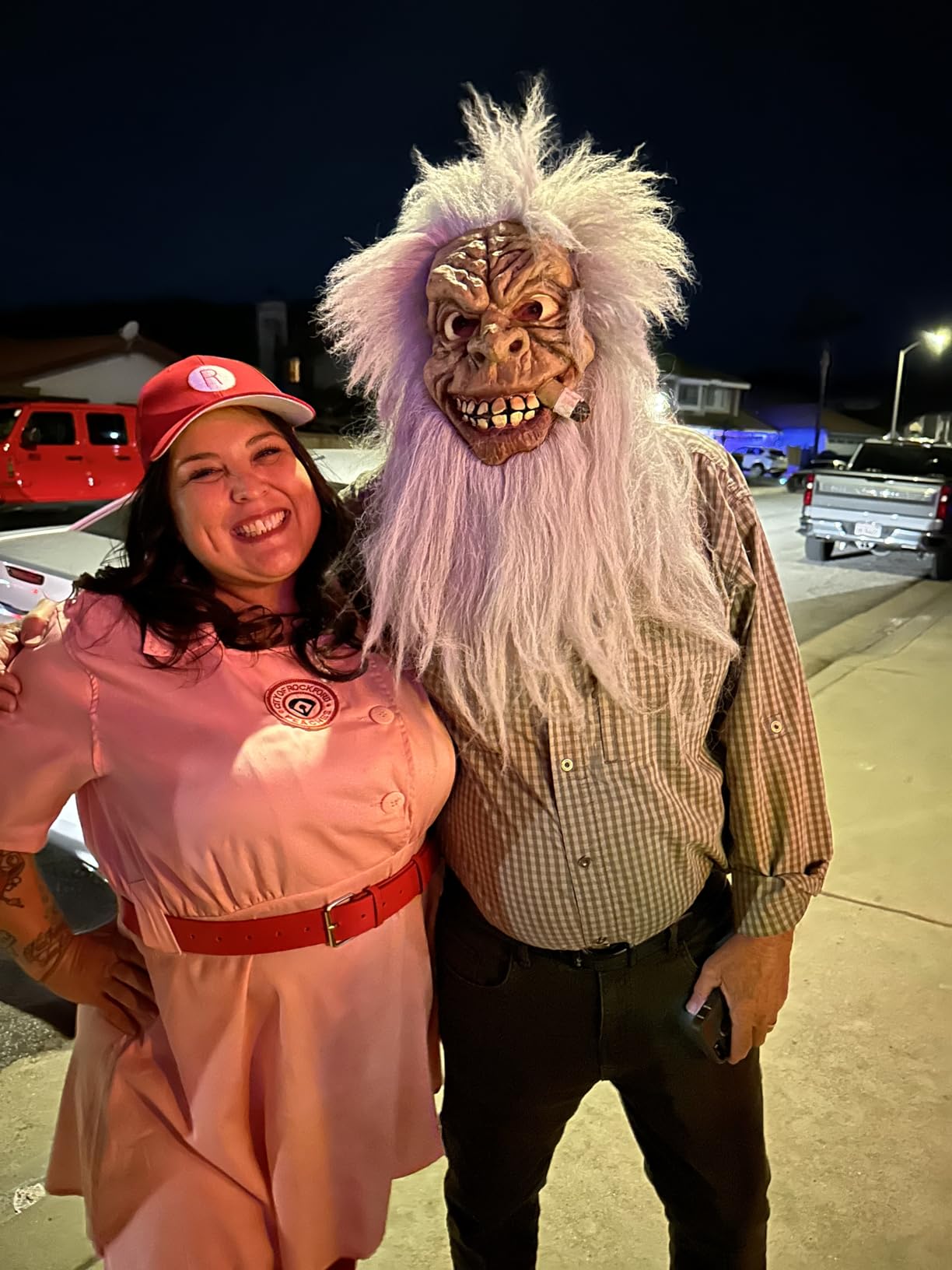 11/mo Finance Rockford Peaches AAGPBL Baseball Dress Halloween