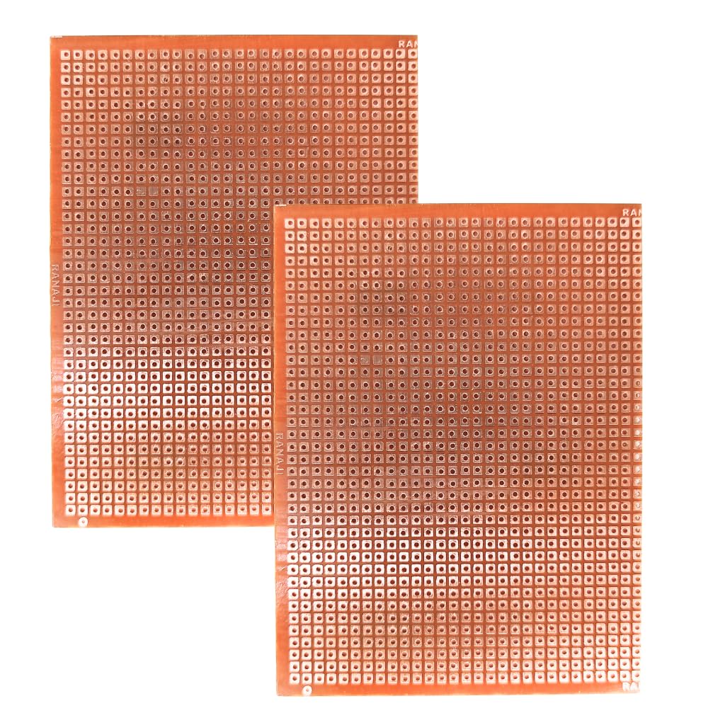 UNIVERSAL HUB 2PCS 7.5X10CM General Purpose Printed Mini Zero PCB Circuit Board for electronic project or Experiment (B0CJJJP3FY) Amazon Price History, Amazon Price Tracker