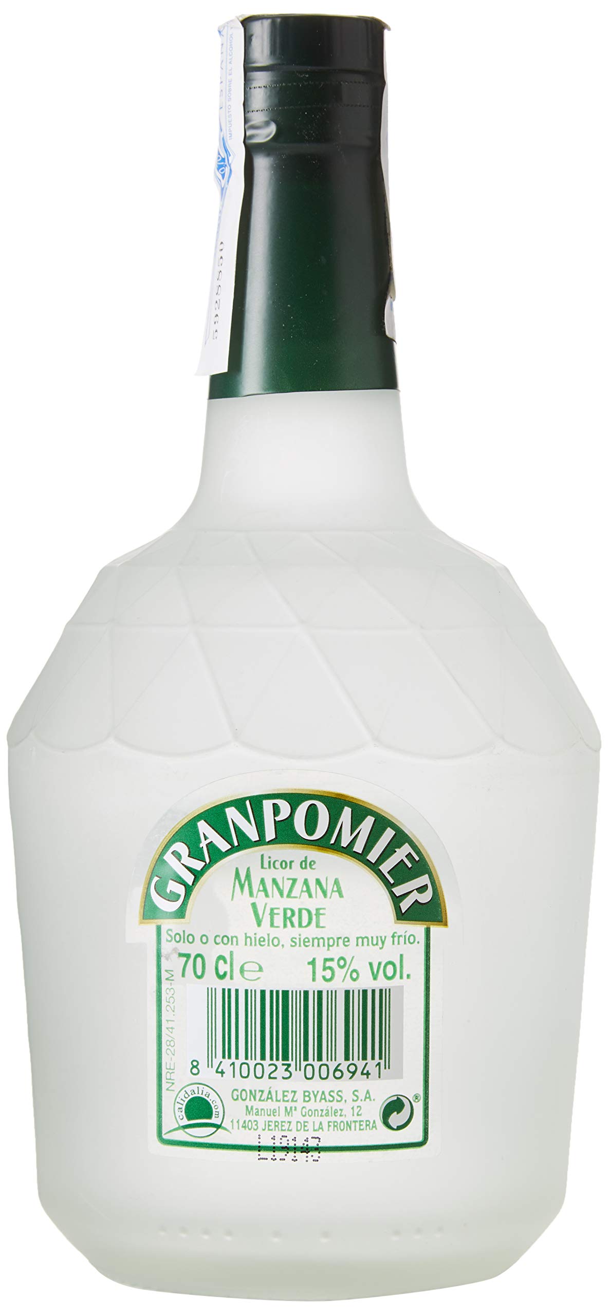 Granpomier - Licor de Manzana - 6 botellas de 700 ml - Total: 4200 ml