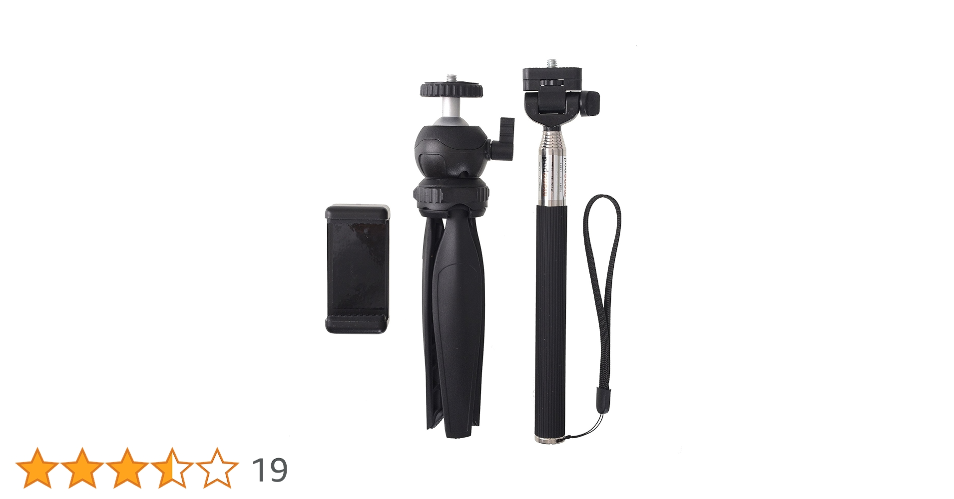 Amazon | エツミ ミニ三脚 ハイポッド セルフィー&VR ブラック E