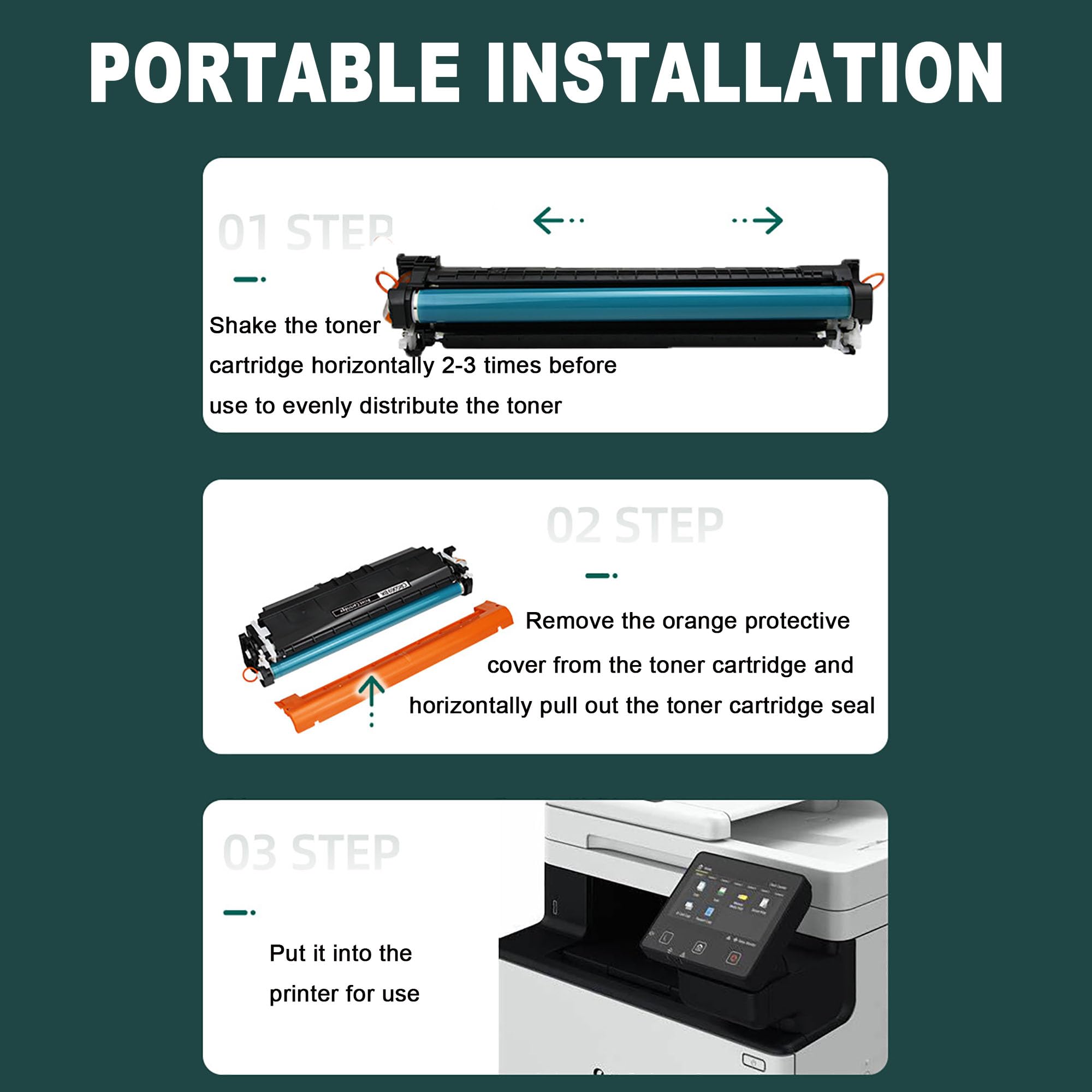 Cartuccia Toner T12 ad alta resa con chip integrato