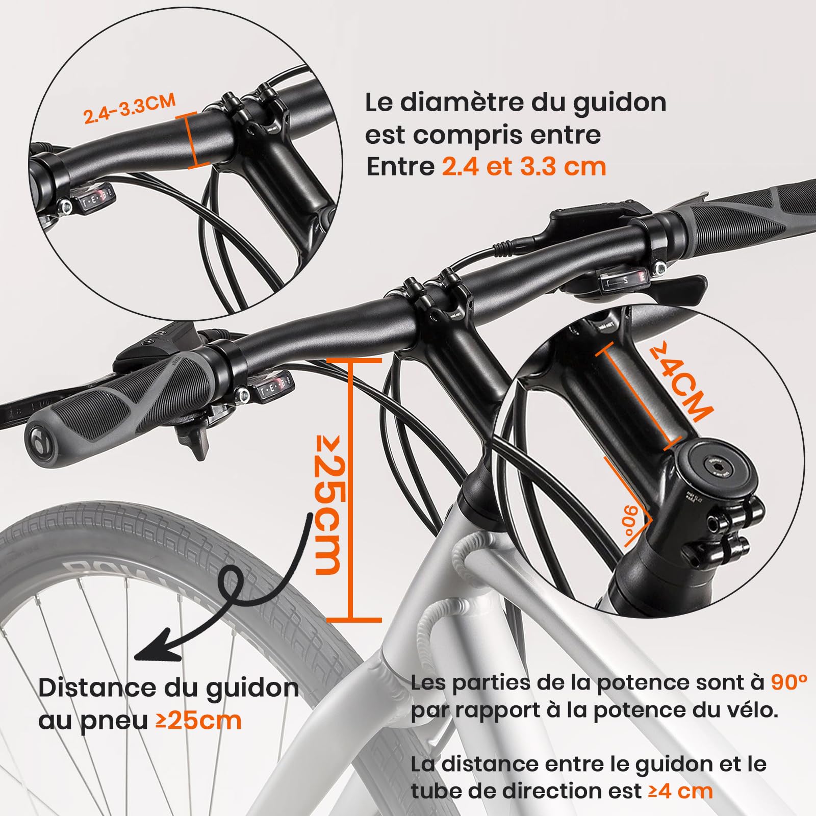 Panier vélo Pliant, Amovible Vélo Guidon Panier, Sacoche Avant de Bicyclette, Panier de Vélopour VTT, Pique-Nique, Shopping, Petit Animal Domestique (Noir)