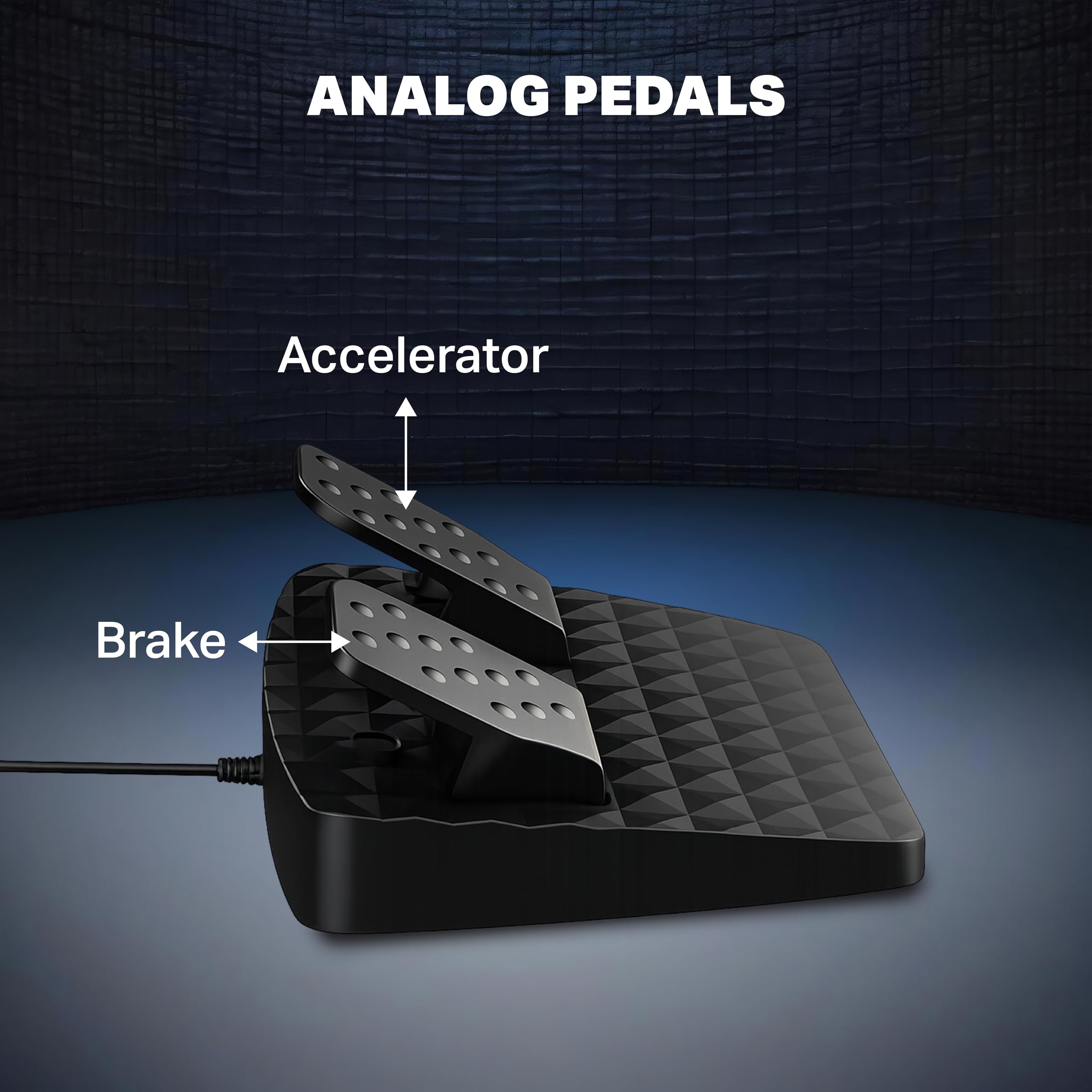 NITHO Drive Pro ONE V24 Volante da Corsa con Pedali 270° per PC, PS4, Xbox One, Xbox Series X|S, Switch Simulatore di Guida