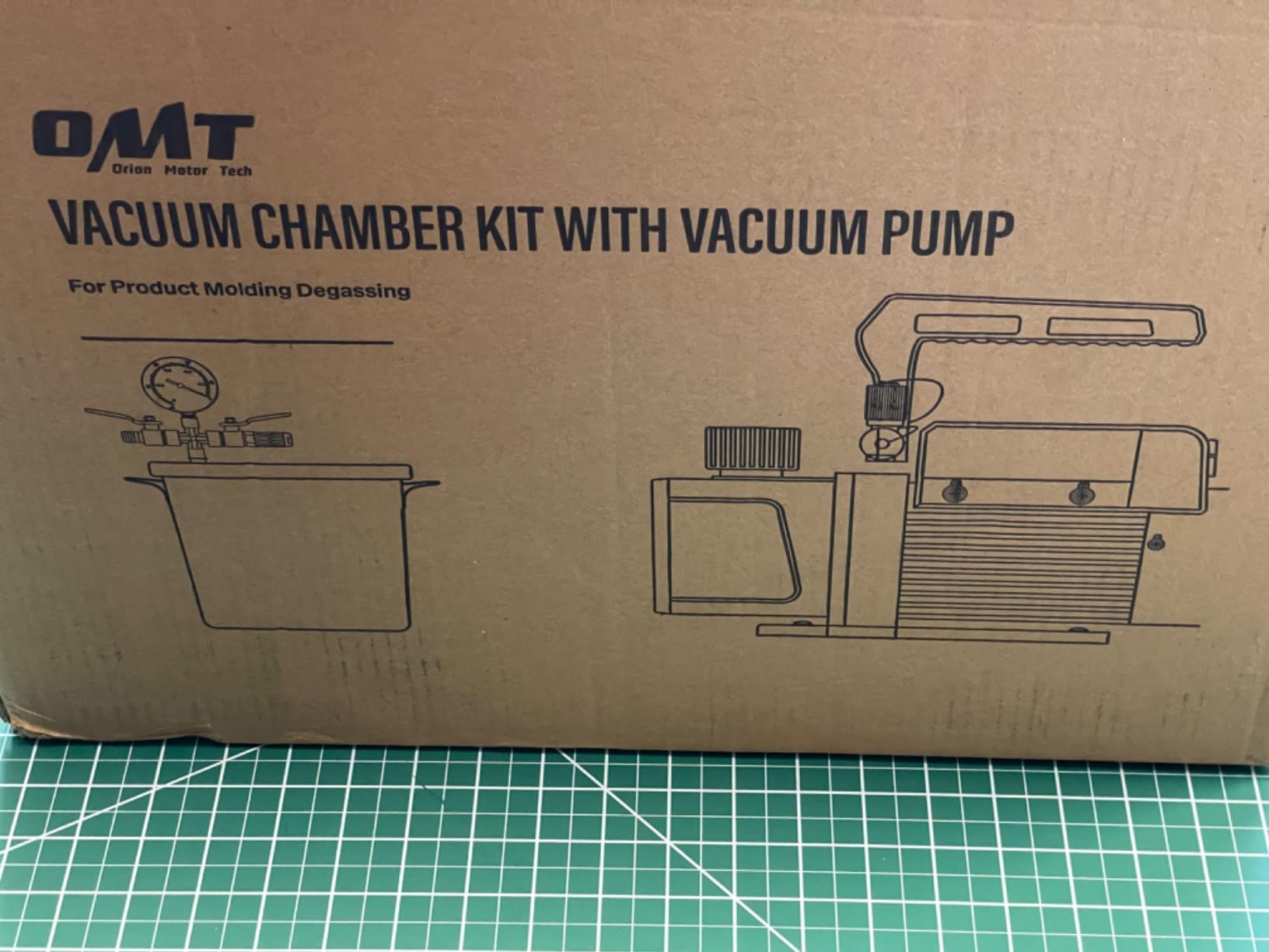 33/mo Finance Orion Motor Tech 5 Gallon Vacuum Chamber with Pump