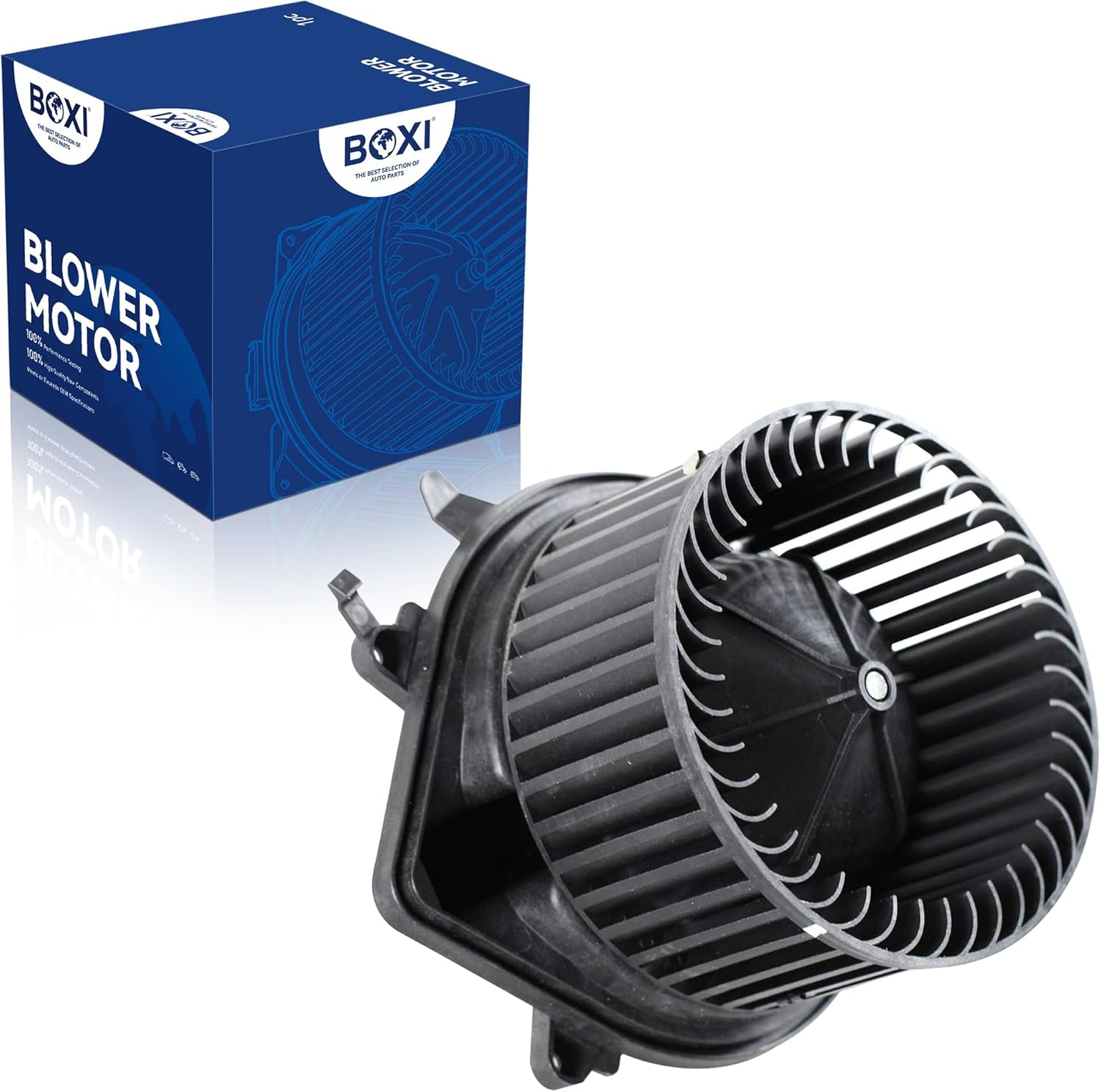 BOXI HVAC Blower Motor Fan Assembly for Mini Cooper Hatchback 2007-2013 / for Mini Clubman 08-14 / for Mini Convertible 09-15 / for Mini Countryman 11-16 / for Mini Paceman 13-16 | 64113422644 700265