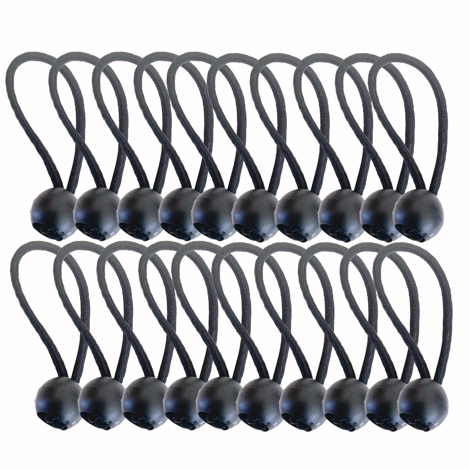 Football Master Set Of 20 Heavy Duty Bungee Ball Cords