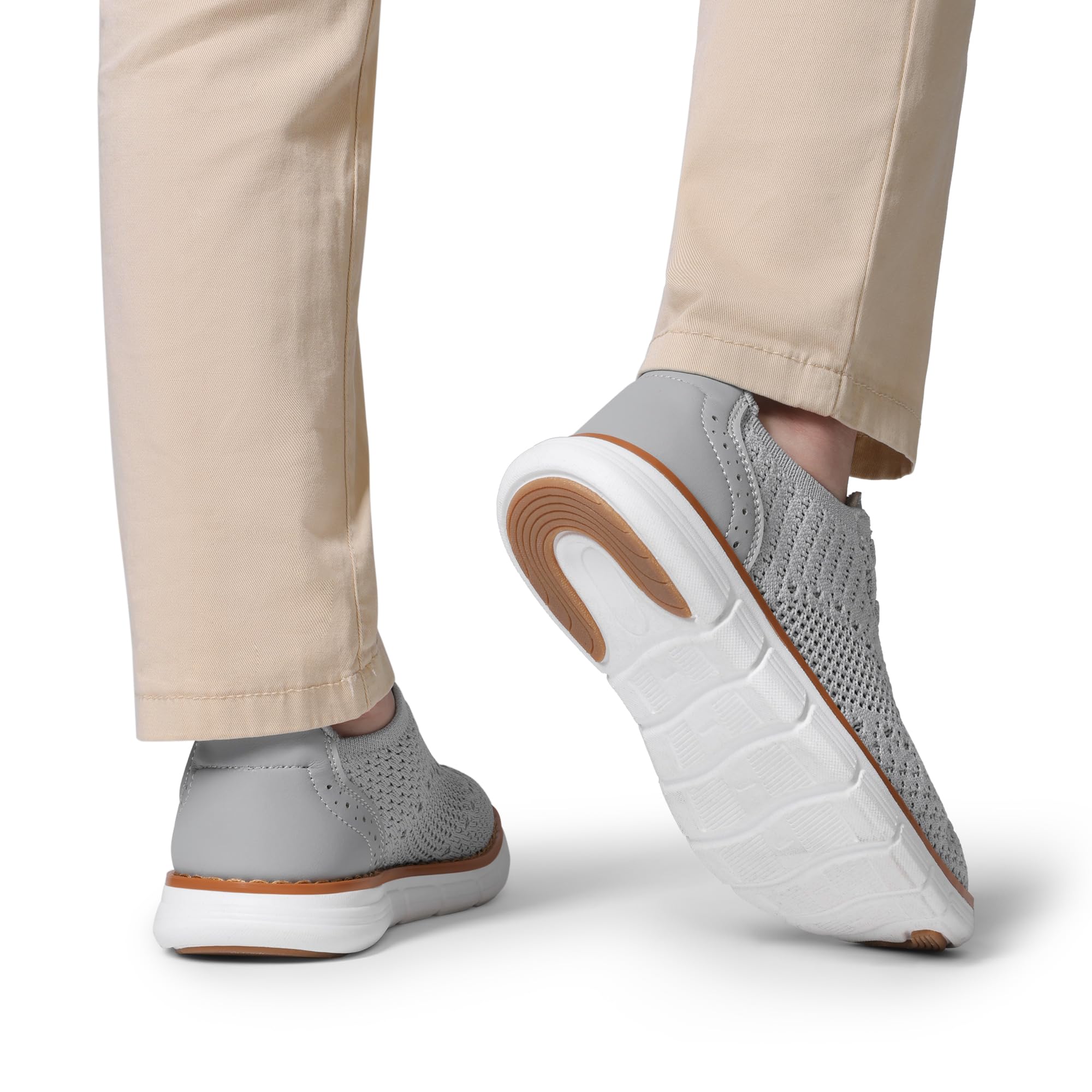 Bruno Marc Scarpe da ginnastica da ragazzo in rete Oxfords casual stringate scarpe leggere