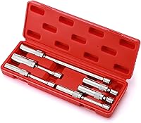 Vista 7 de CASOMAN Enchufe giratorio magnético para bujía de 5/8 pulgadas, unidad de 3/8 pulgadas x 20 cm de longitud de barra extendida, giro de 360 grados