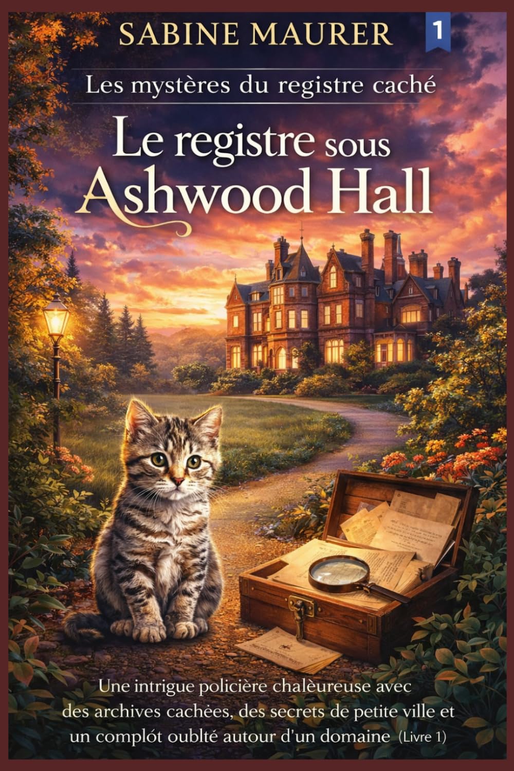 Le registre sous Ashwood Hall: Une intrigue policière chaleureuse avec des archives cachées, des secrets de petite ville et un complot oublié autour ... (Livre 1) (Les mystères du registre caché)