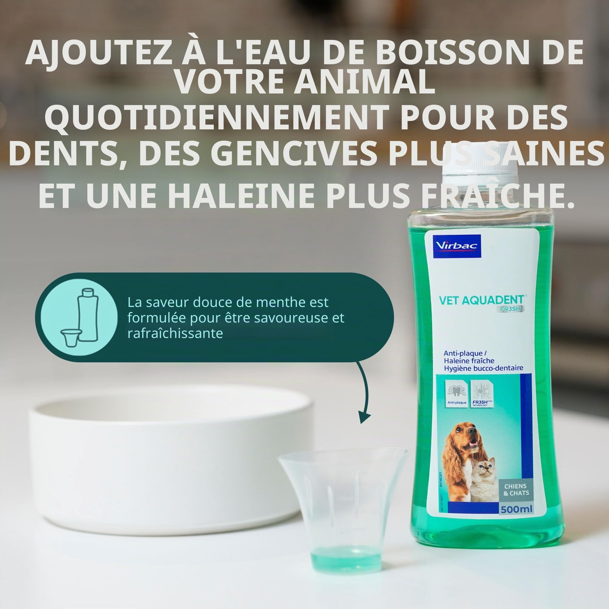Virbac Vet Aquadent 500 ML
