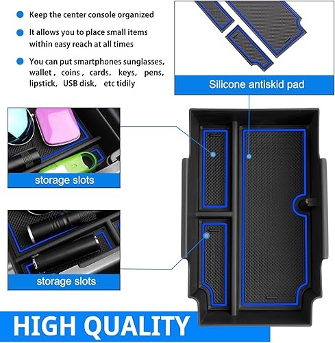 Miniatura 4 de SHAOHAO Organizador de consola central Subaru Crosstrek 2024, 2023 2024 Subaru Crosstrek BasePremiumSportLimitedWilderness para Subaru Crosstrek