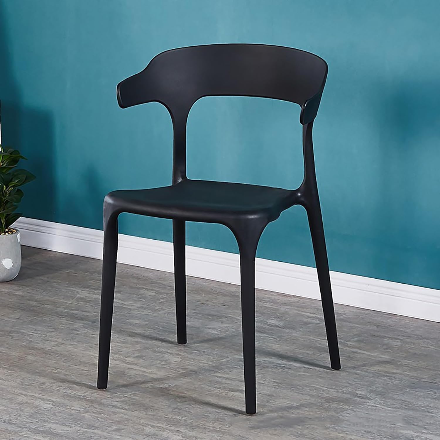 Chaise de salle à manger gain de place empilable et transportable 300kg