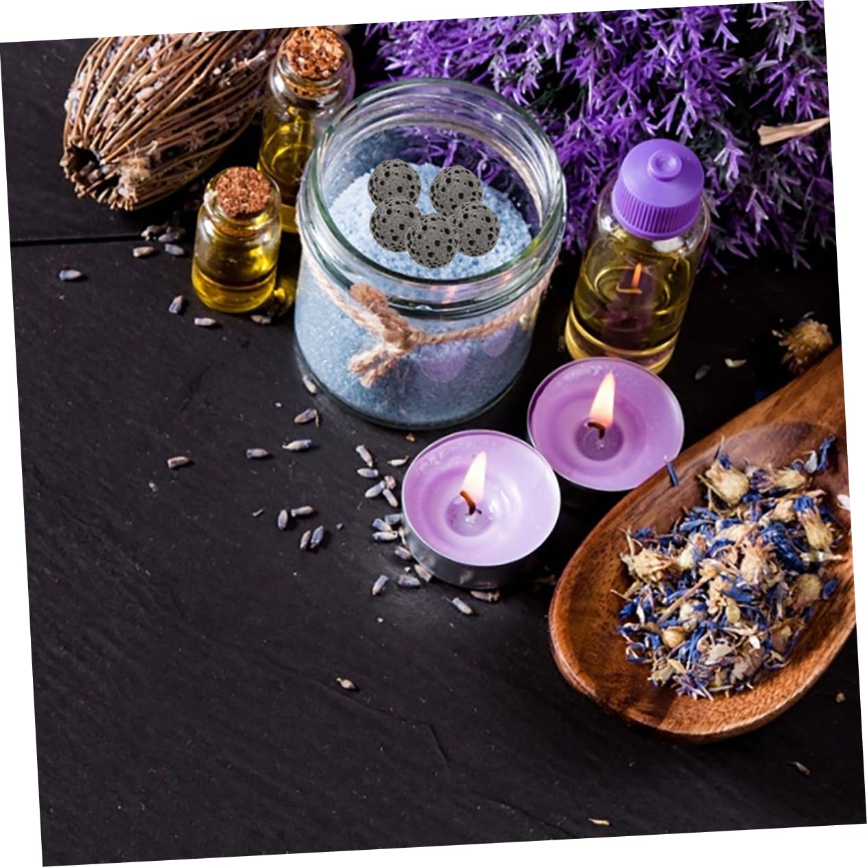 GLEAVI 165stücke Essentielle Öl-diffusersteine Vulkanische Aromatherapie Steine Für Auto Kompakte Elegantes Design Für Unterwegs Verbesserung des Fahrerlebnisses