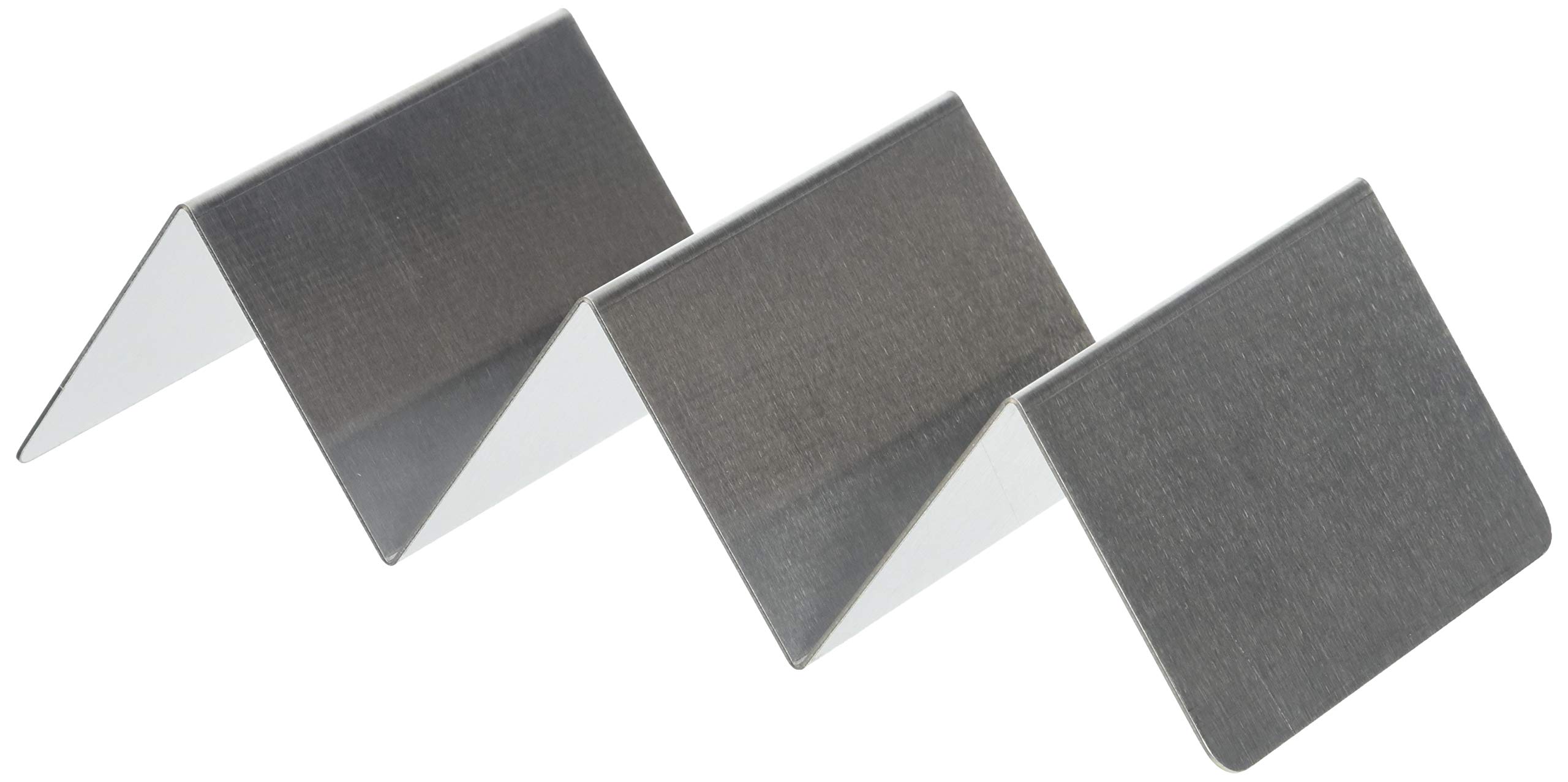 Paragon - Manufactured Fun Taco Tent for 2-3 Tacos, Stainless Steel