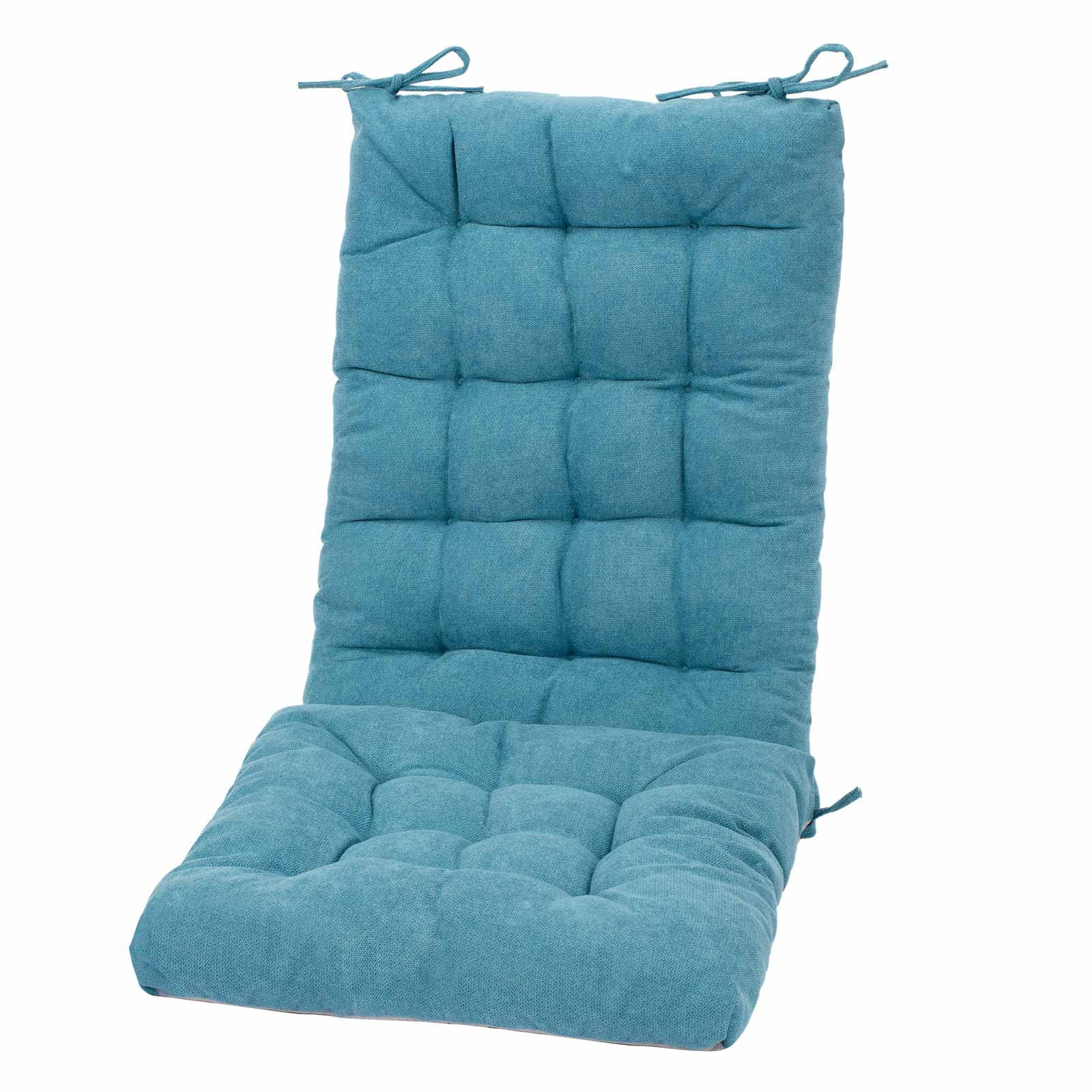 POMIU Rocking Chair Cushion Chair Cushions Chair Pad Chair Pads Sets Indoor Back Seat Cushion Office Chair Desk Chair Dining Chairs Home Kitchen Chair Room (Teal)
