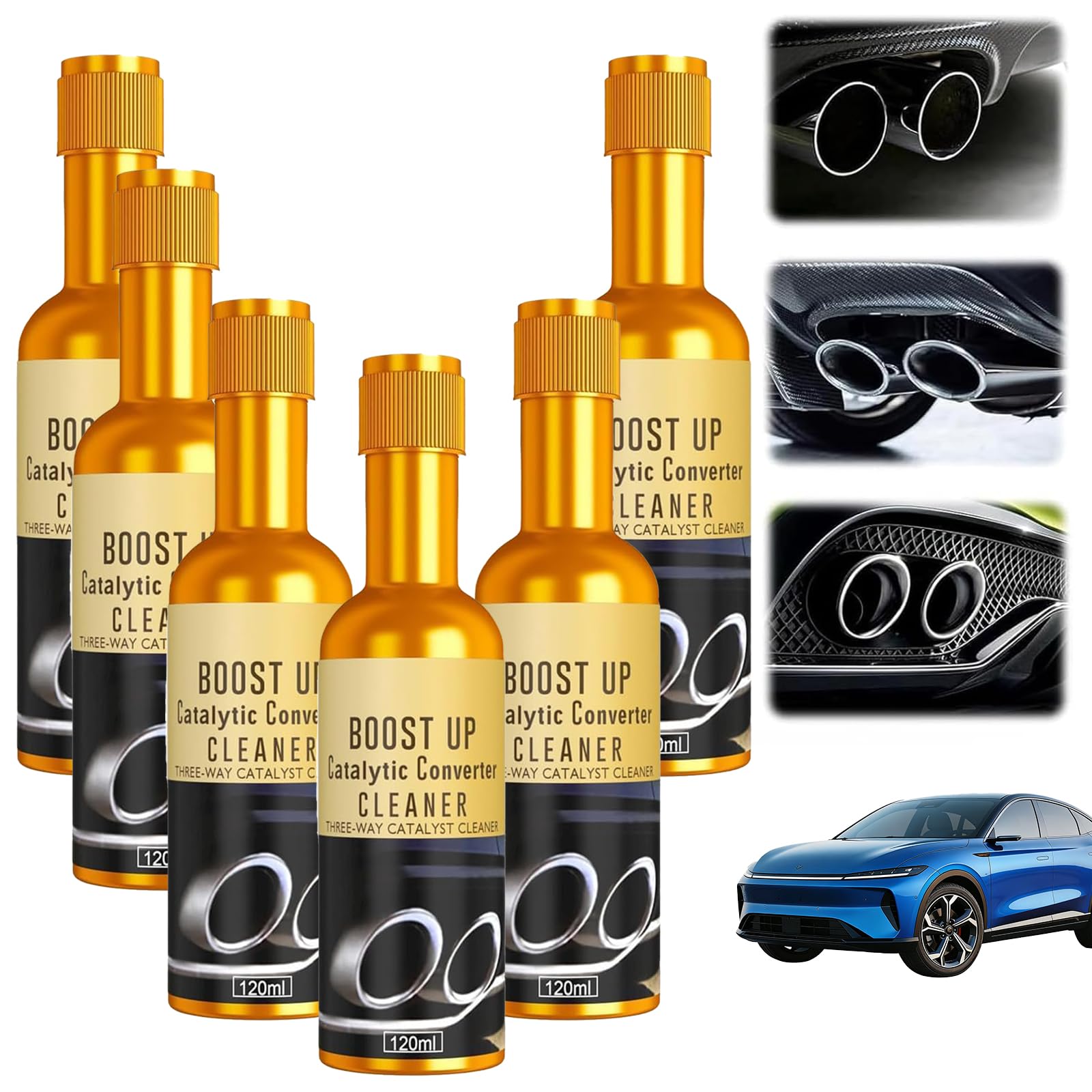 6Pcs Ciirvoe Catalytic Converter Cleaner Kit