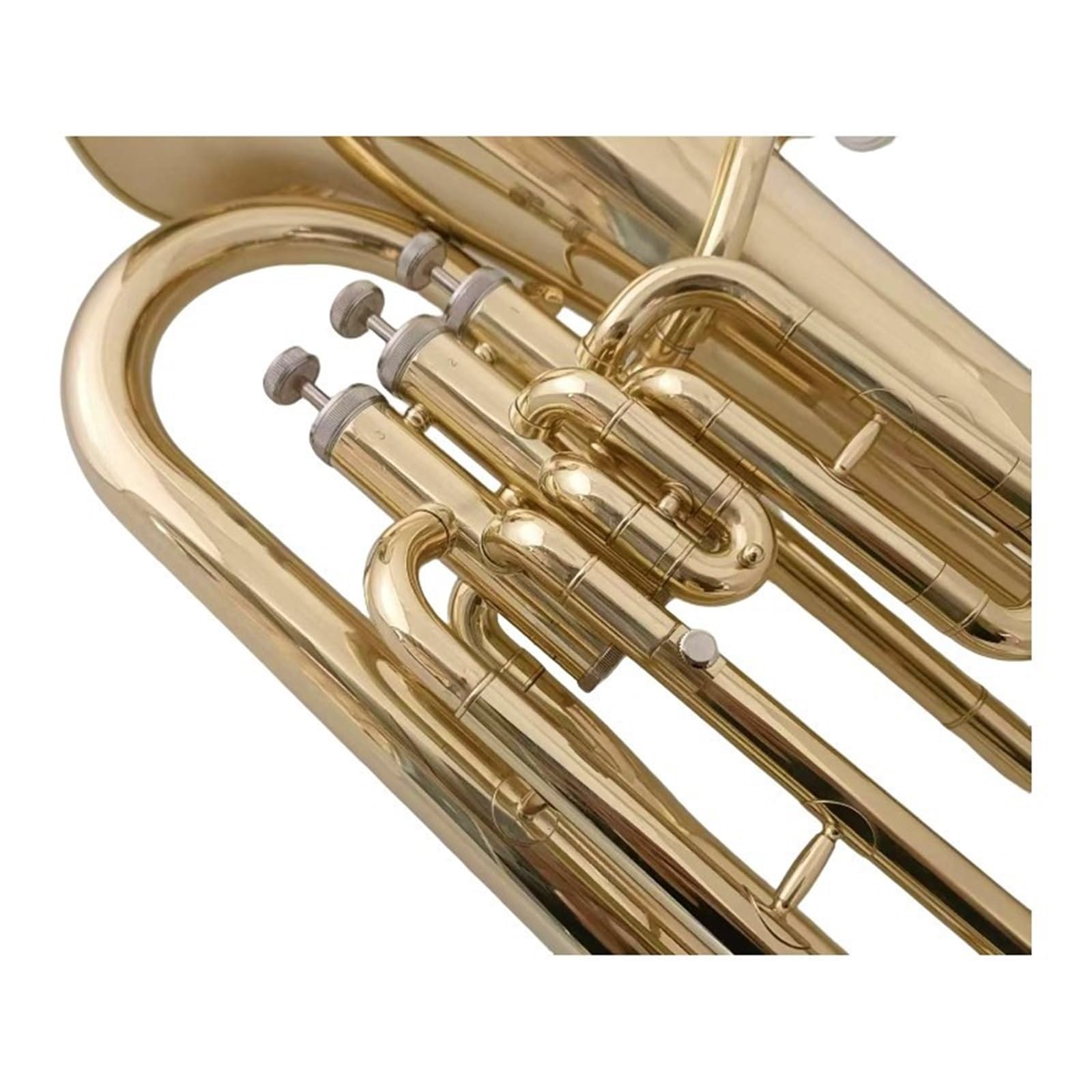 Eufonium Euphonium Instrumenty Muzyczne Dla Początkujących Bb Tone Pozłacane Klawisze Zapewniające Płynną I Łatwą Grę