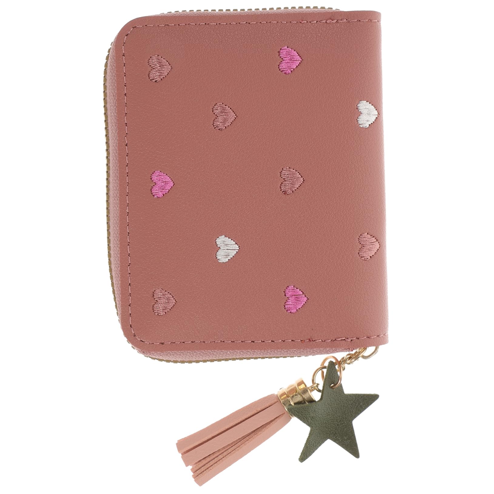 BESPORTBLE Cartoon PU Wallet for Women Cute Change Purse with Cards Holder Lightweight Durable Design for School Shopping Daily Use