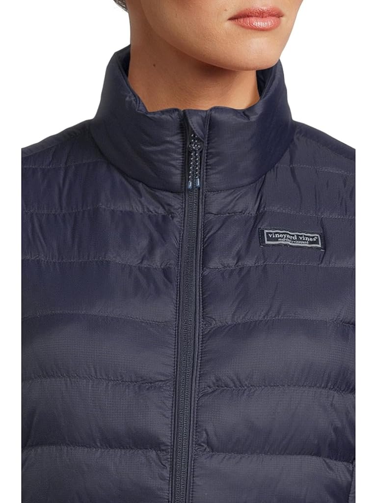 Navy Vineyard Vines Shoreline Puffer Vest