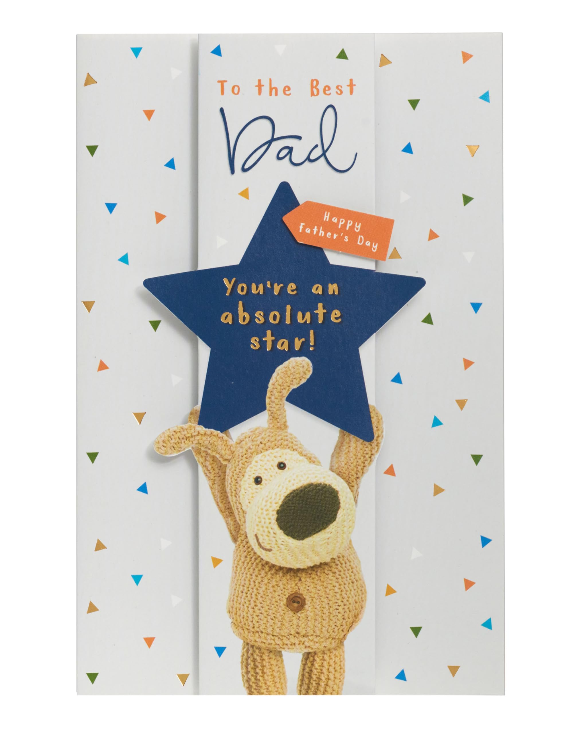 Boofle Father's Day Card for Dad - Cute Design