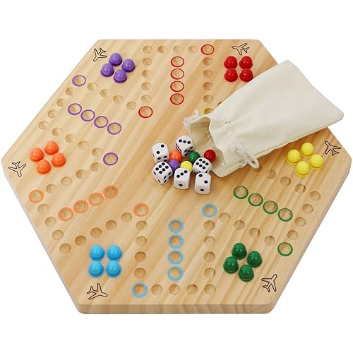 HOROW Wahoo Board Game Wooden Original Board Game Classic 2