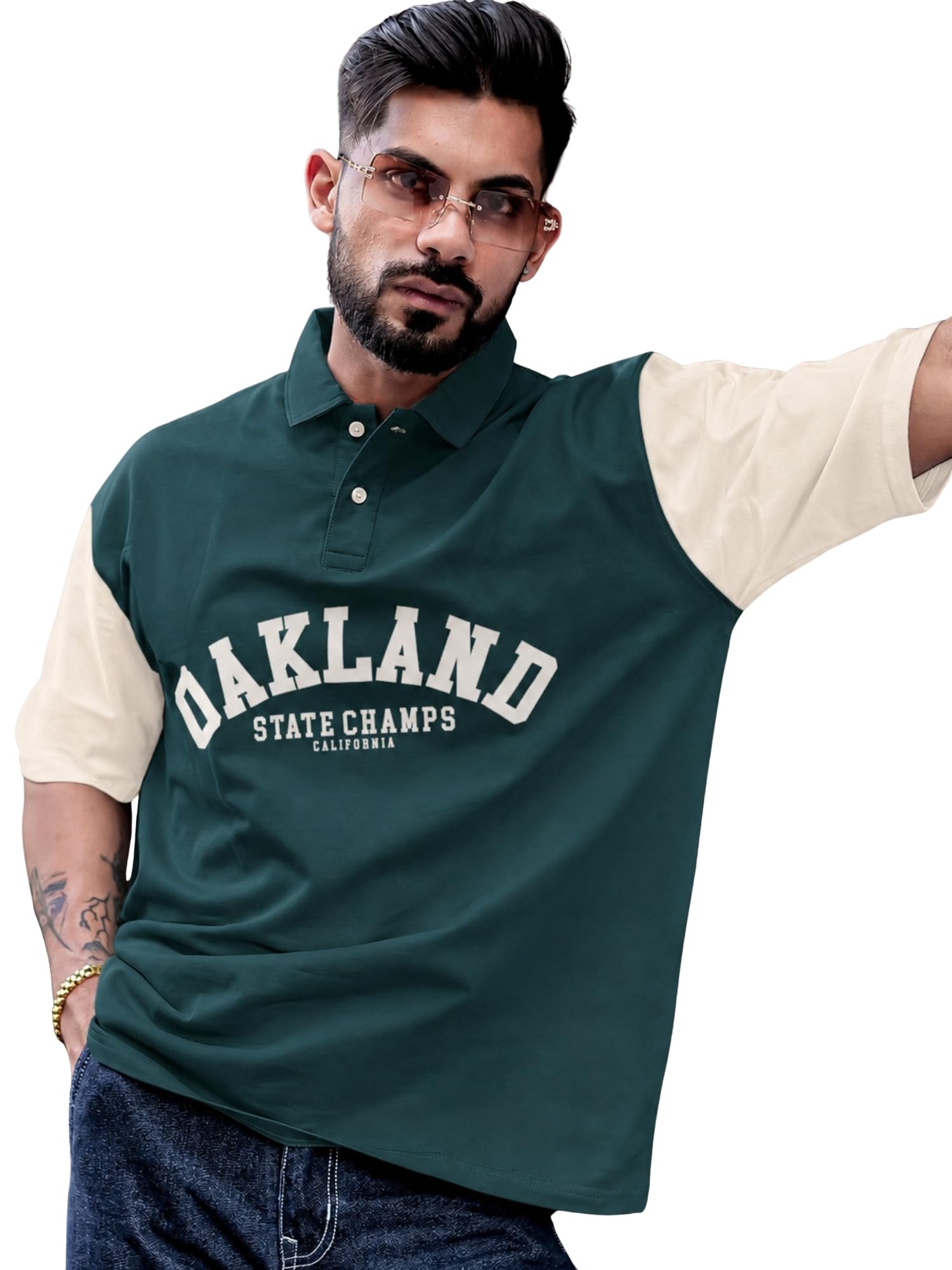 maniac || Polo Tshirts for Men||Polo Neck|| Halfsleeve Tshirt for Men||Oversized Tshirts for Men-picture-19