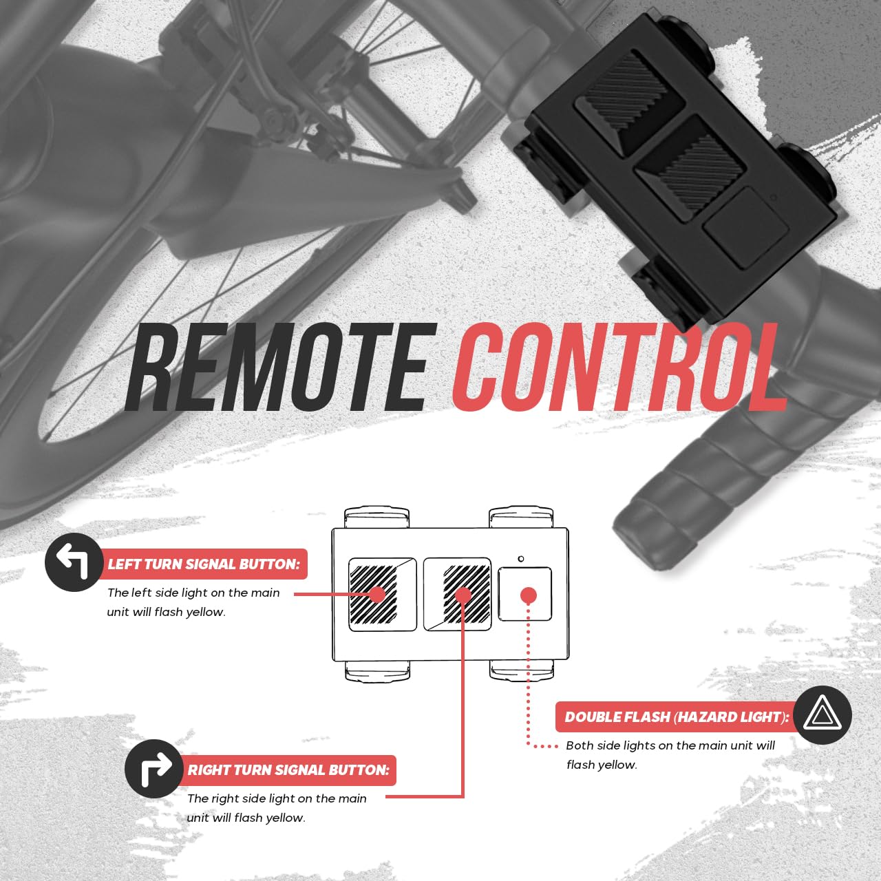Feu Arrière de Vélo Intelligent, Feu Vélo avec Luminosité Réglable, Détection de Freinage, Éclairage Arrière pour Sécurité Nocturne