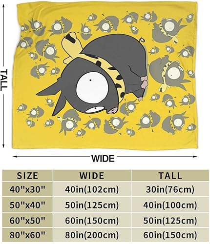 Miniatura 6 de Manta de forro polar de anime Ranma  Ranma Pchan, cálida y súper suave, para sala de estar, sofá y dormitorio, 80 x 60 pulgadas