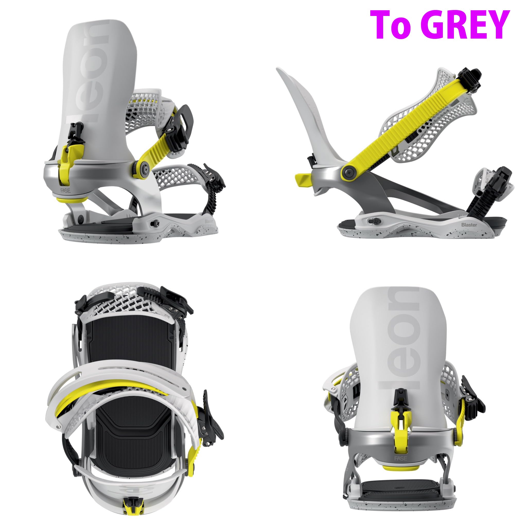 Bataleon Blaster FASE™ M/L グレー ビンディング Amazon | 25-26 BATALEON バタレオン BLASTER FASE™ フェイズ