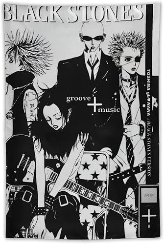 Tapiz de anime Nana (35) Tapiz decorativo para pared, sala de estar, dormitorio, impresiones de 40 x 60 pulgadas