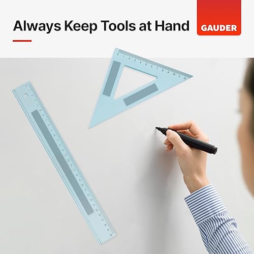 Miniatura 8 de GAUDER Cinta magnética autoadhesiva fuerte, tiras magnéticas adhesivas de espuma para superficies irregulares, rollo magnético de alta resistencia