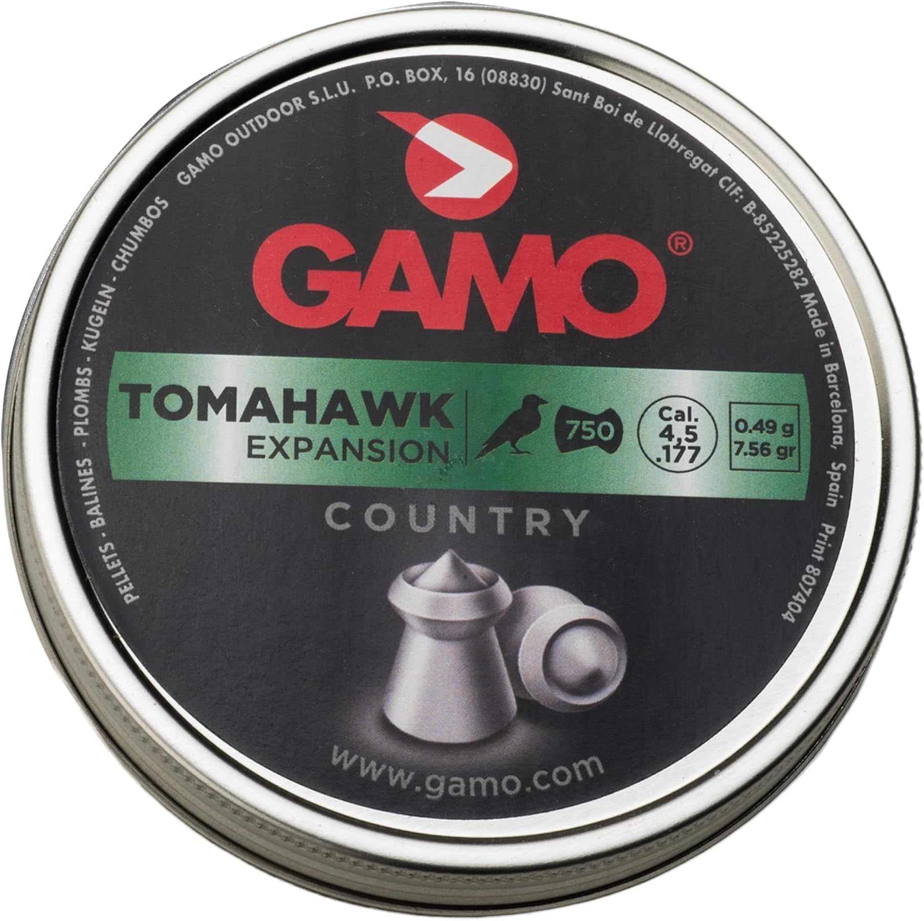 Gamo Whisper Air Rifle Pellets – Quiet Performance, High-Precision Hunting Pellets