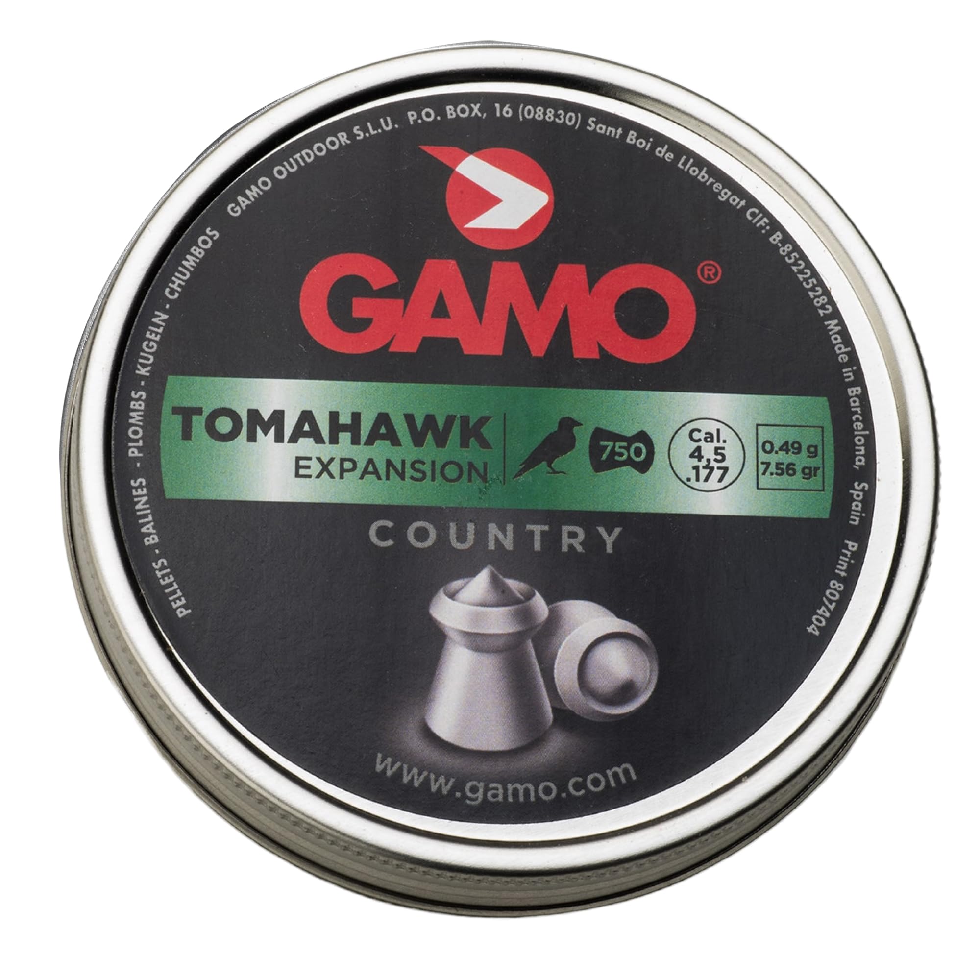 Gamo Whisper Fusion .177/.22 Pellets - Match Grade Accuracy