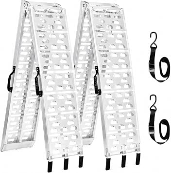 Loading Ramps for Pickup Trucks, 7.5 ft Aluminum ATV Ramps, 2 Pack