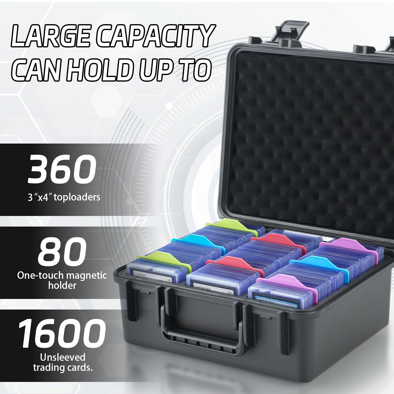 WPGEAR Toploader Storage Box for 3