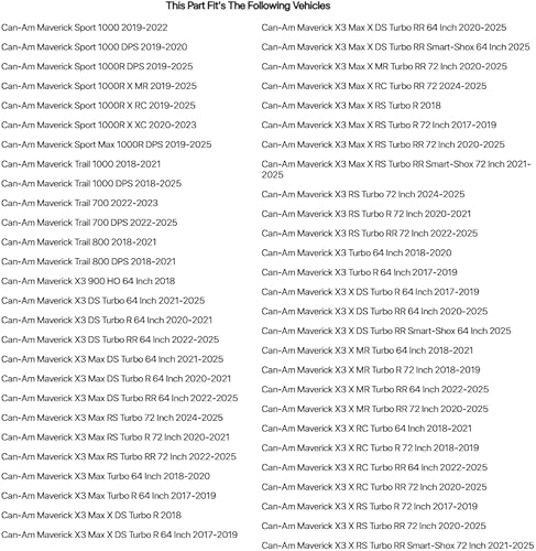 Miniatura 2 de Tusk Anclaje de carga todoterreno Tusk para CAN-AM Maverick X3 RS Turbo RR de 72 pulgadas 2022