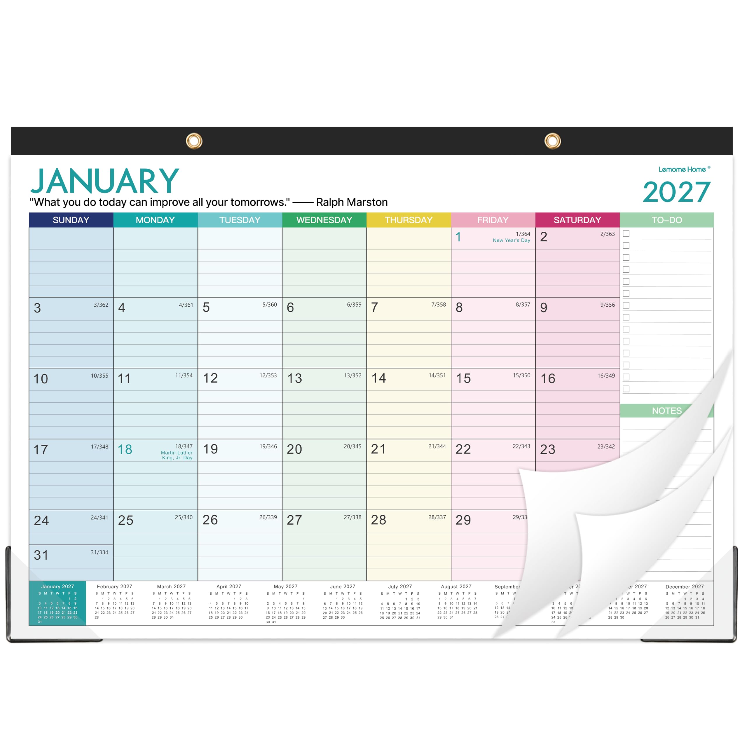 Lemome Desk Calendar