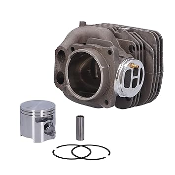 Cylinder Head Kit, Wear Resistant High Silicon Aluminum Alloy Easy Install Cylinders Piston Set Lightweight Big Bore for K960 K970 544935603