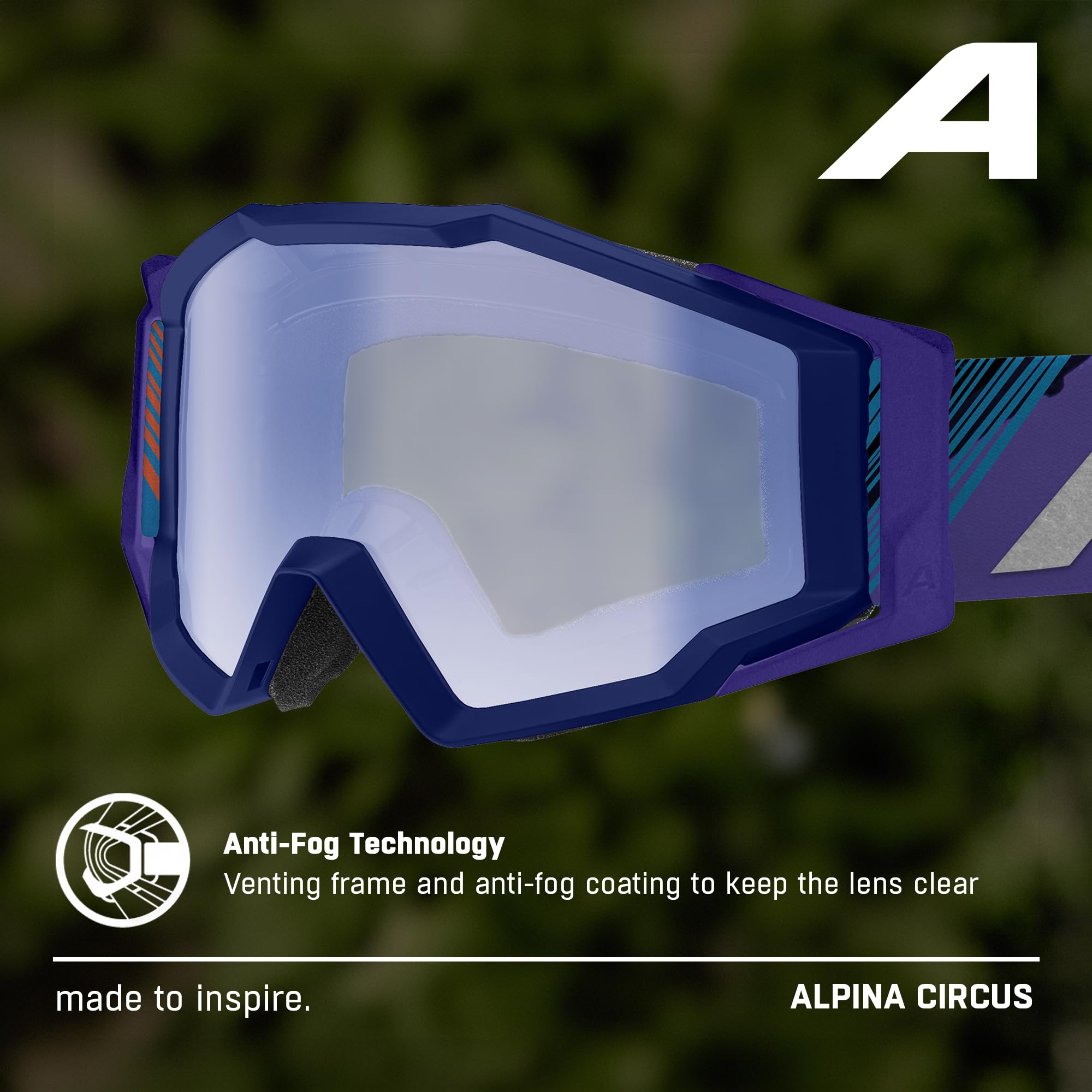 ALPINA Alpina Circus Sports goggle Mixte (lot de 1)