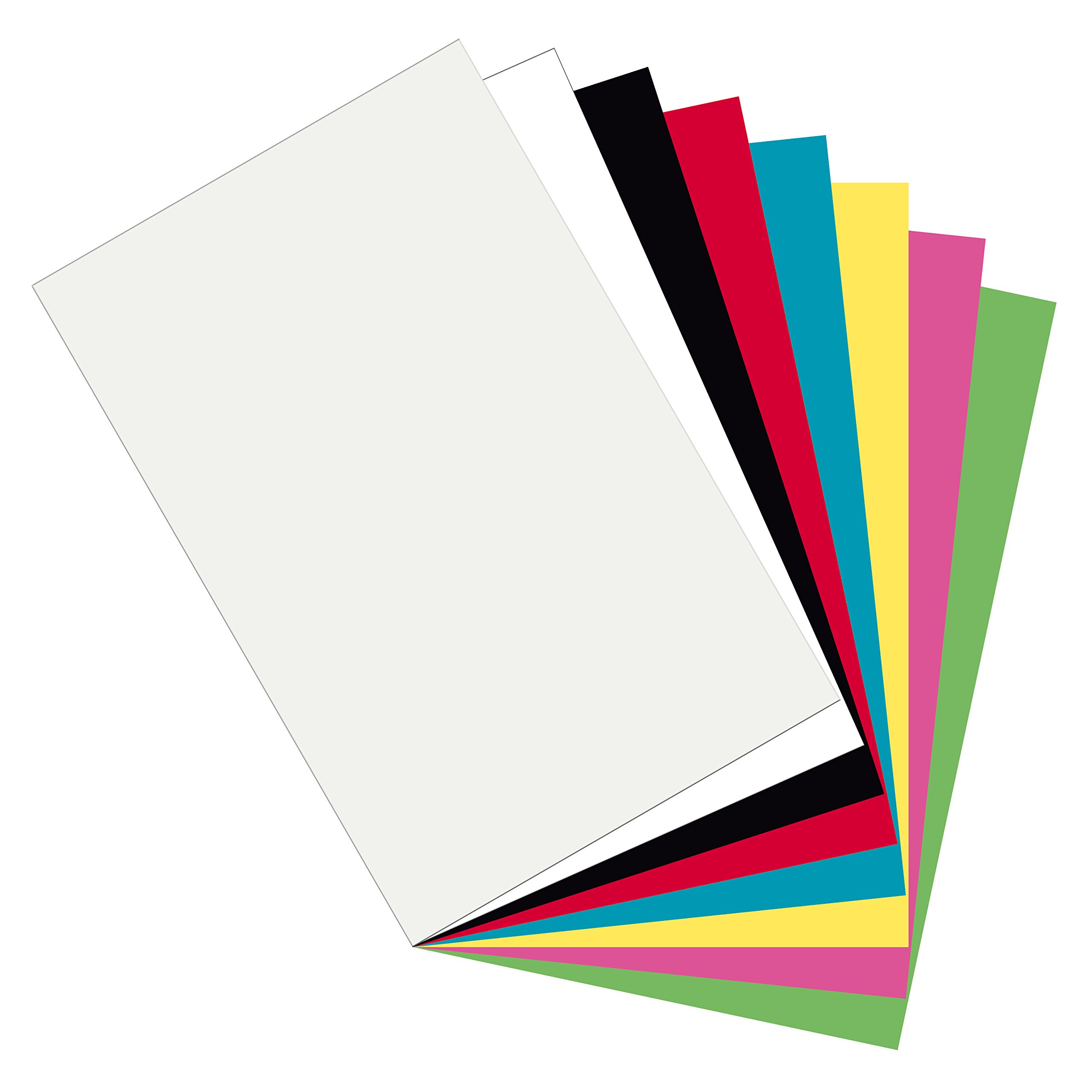 Creativity StreetPacon Plastic Art Sheets, Assorted 8 Colors, 11"