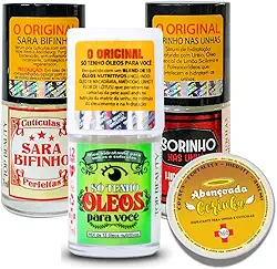 Kit S.O.S Top Beauty Cuidados Diários para Unhas e Cutículas - 4 itens