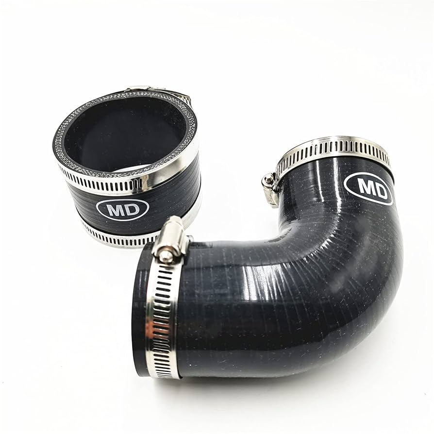 Amazon | トップマウントインタークーラーホースキット ブラック