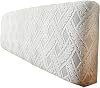 Bed Headboard Cover, Headboard Cover for Twin Full Queen King Size Bed-Light Grey-47 Inch
