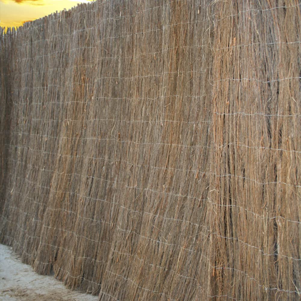 VERDELOOK | Arella in Erica Naturale Spessa 1.5 cm Circa, 1.5x5 m, per Decorazioni e recinzioni, Copertura in Erica