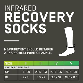 CEP Men's Infrared Recovery Compression Socks 20-30 Mmhg Compression Support