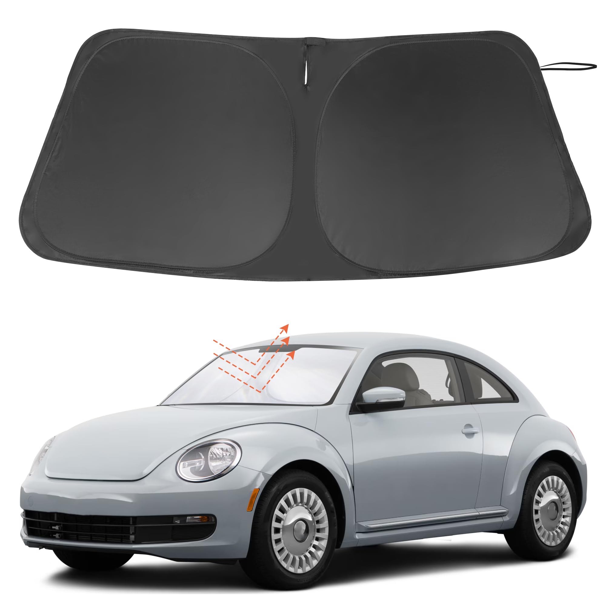 Windshield Sun Shade for for 2012-2019 Volkswagen Beetle