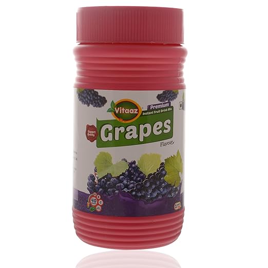 Instant Fruit Drink Mix Powder, Grapes, 750 Grams