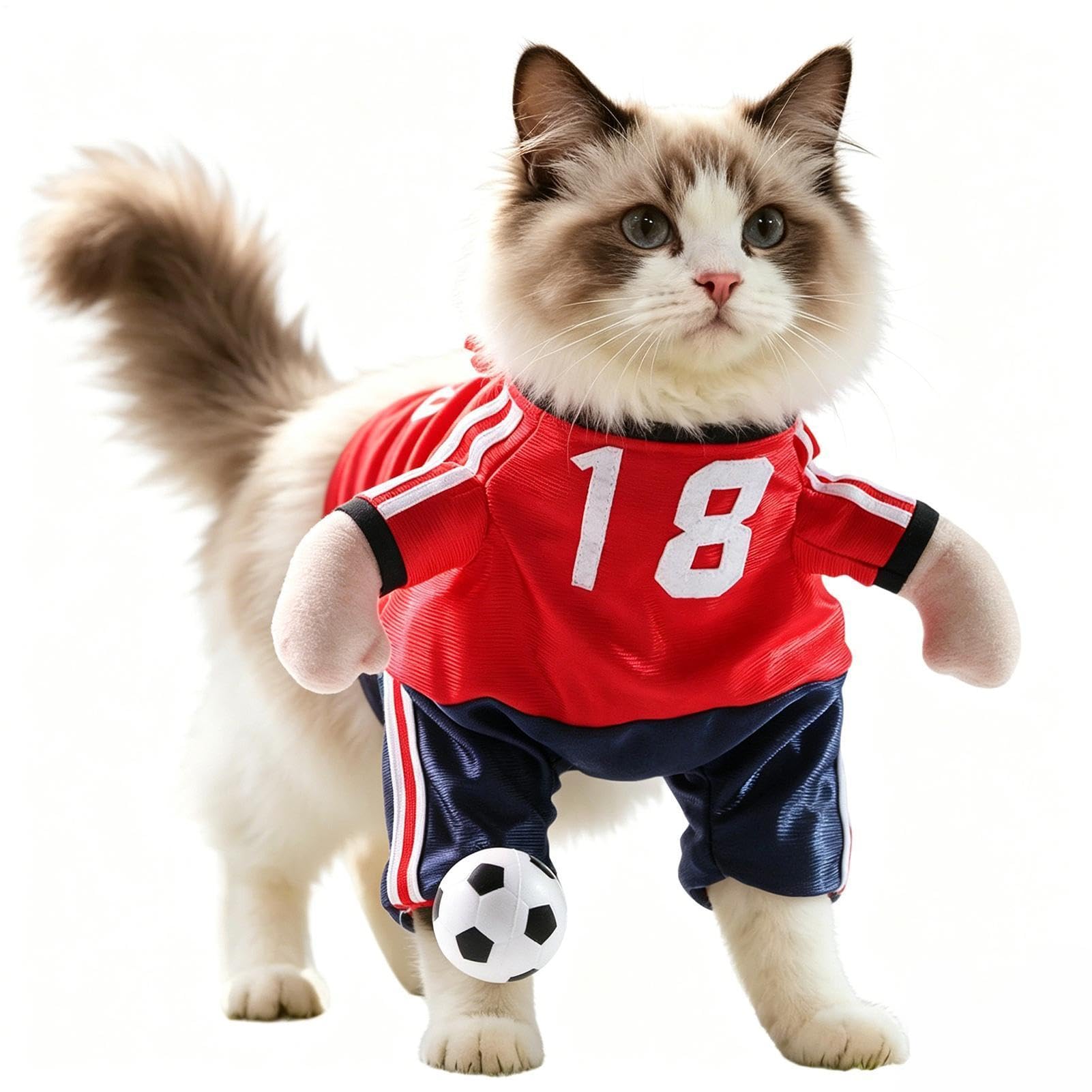 Vêtements de football pour chats et chiens - Vêtement de sport léger été